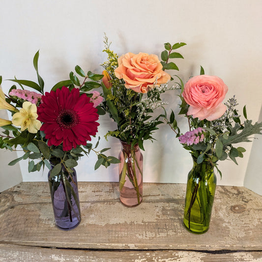 Many Thanks-Bud Vase Trio