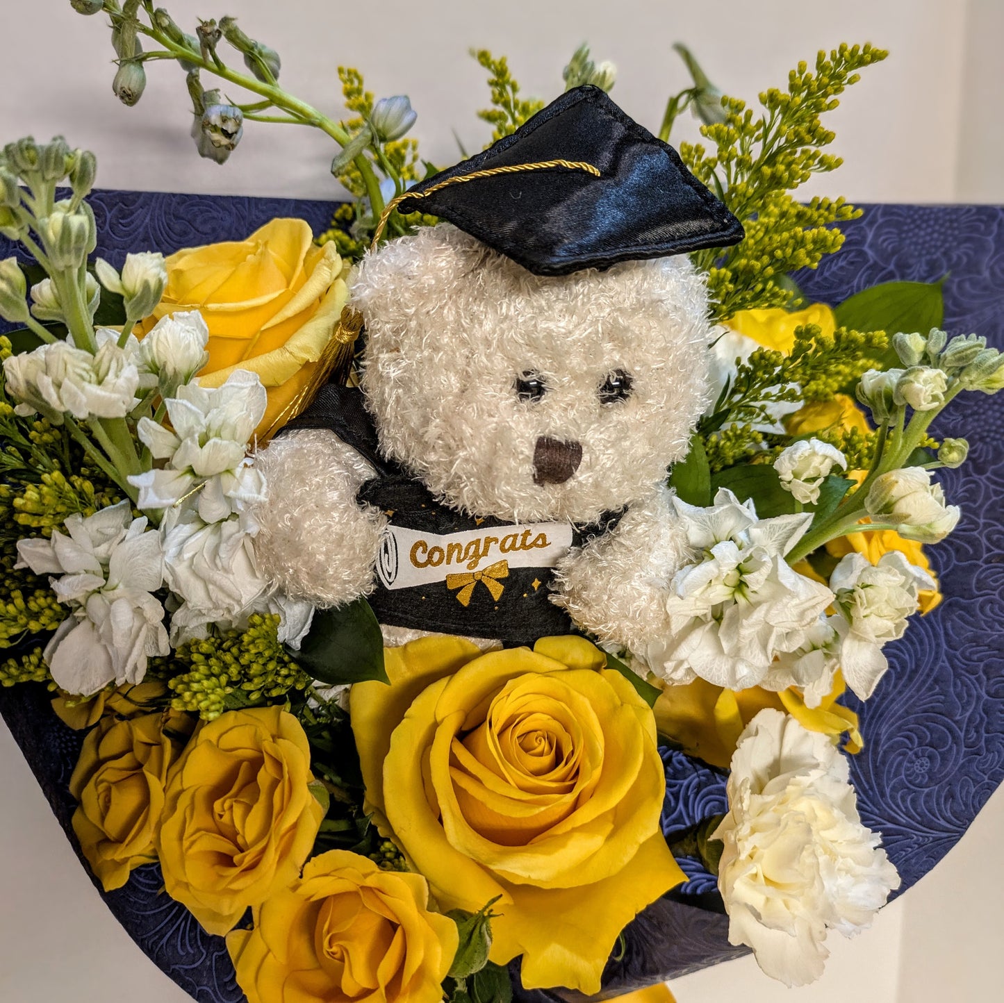 Beary Proud of You- Ithaca College Mixed Flowers
