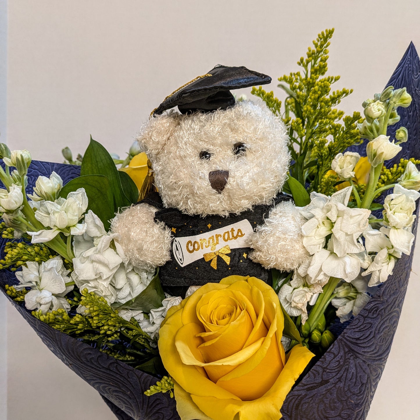 Beary Proud of You- Ithaca College Mixed Flowers