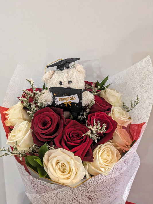 Beary Proud of You- Cornell Roses