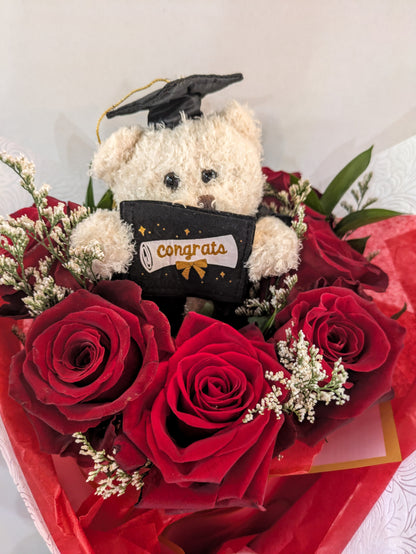 Beary Proud of You- Cornell Roses