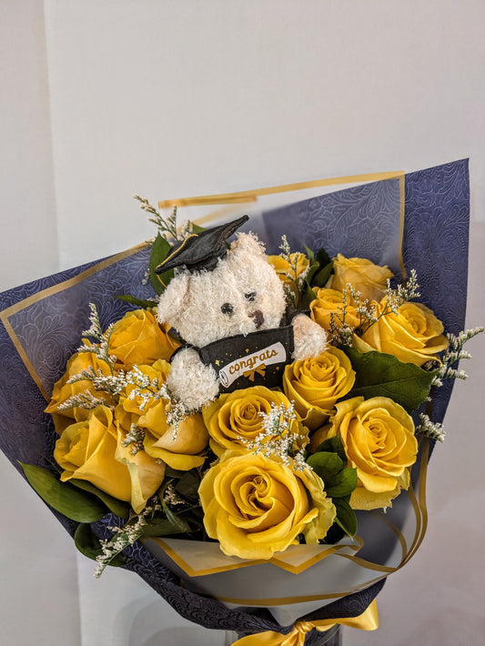Beary Proud of You- Ithaca College Roses