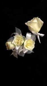 Classic Corsage and Boutonniere set